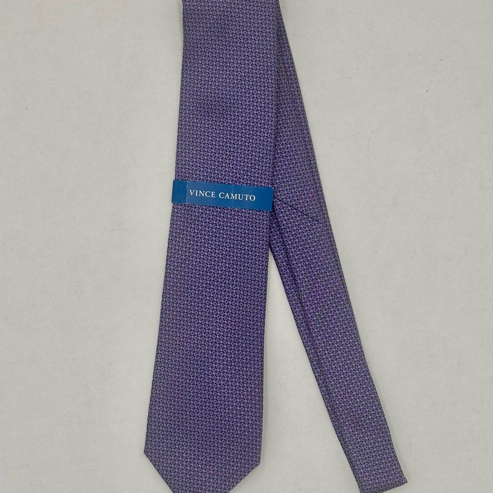 VINCE CAMUTO Textured Woven Silk Tie